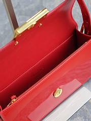 Dior Miss Flap Bag Rope Red Patent Calfskin 22 x 11 x 6 cm - 4