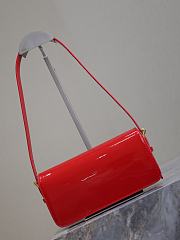 Dior Miss Flap Bag Rope Red Patent Calfskin 22 x 11 x 6 cm - 3