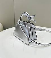 Fendi By Marc Jacobs Peekaboo Silver Bag 20x11x15cm - 4