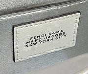 Fendi By Marc Jacobs Peekaboo Silver Bag 20x11x15cm - 3