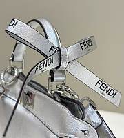 Fendi By Marc Jacobs Peekaboo Silver Bag 20x11x15cm - 2