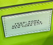 Fendi By Marc Jacobs Peekaboo Green Bag 20x11x15cm - 5