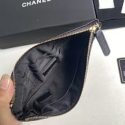 Chanel Wallet Caviar Gold Black 20cm - 4