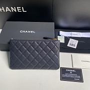 Chanel Wallet Caviar Gold Black 20cm - 3