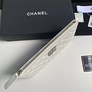 Chanel Wallet Caviar White 20cm - 5