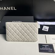 Chanel Wallet Caviar White 20cm - 3