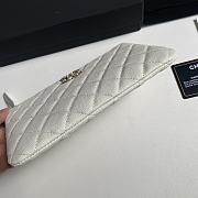 Chanel Wallet Caviar White 20cm - 2