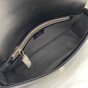 Gucci Luce Small Shoulder Bag Black 27.5x12.5x6.5cm - 3