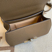 Moynat Rejane PM Brown Silver 26cm - 3