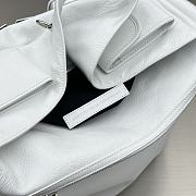 Balenciaga Superbusy Large Sling Bag White Lambskin 41x28x18cm - 4