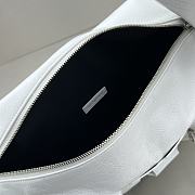 Balenciaga Superbusy Large Sling Bag White Lambskin 41x28x18cm - 2