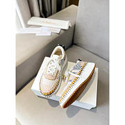 Chloe Nama Sneakers Beige - 4