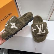 Louis Vuitton LV Paseo Flat Comfort Mules Olive Green - 4