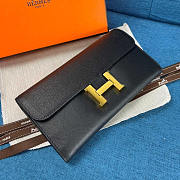 Hermes Constance Milkshake Black Gold Buckle 22x11cm - 5