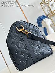 Louis Vuitton LV Speedy Soft 30 Black 30x17x21cm - 3
