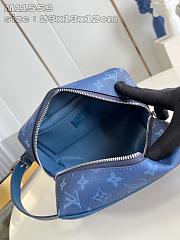 Louis Vuitton LV Locker Blue Dopp Kit 23 x 13 x 12 cm - 3