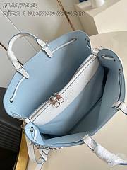 Louis Vuitton LV Bella Tote White Blue 32 x 23 x 13 cm - 2