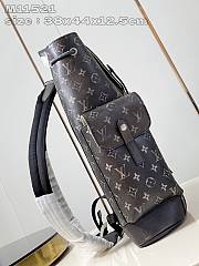 Louis Vuitton LV Backpack Christopher MM Black 38 x 44 x 12.5 cm - 5