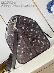 Louis Vuitton LV Keepall 50 Black Bandoulière 50 x 29 x 23 cm  - 3