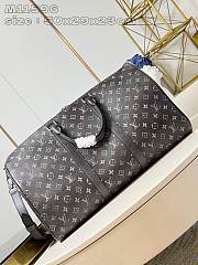 Louis Vuitton LV Keepall 50 Black Bandoulière 50 x 29 x 23 cm  - 2