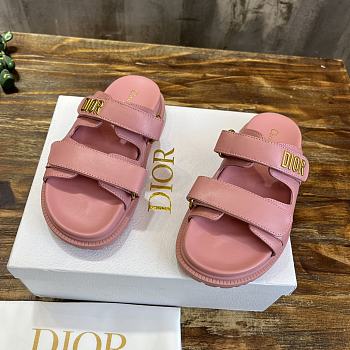 Dior Dioract Slide Pink Lambskin