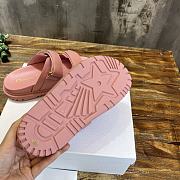 Dior Dioract Slide Pink Lambskin - 5