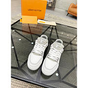 Louis Vuitton LV Trainer Sneaker Grey White - 2