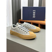 Dior And Stone Island B33 Sneaker Sliver And Brown - 1
