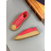 Dior And Stone Island B33 Sneaker Red And Brown - 5