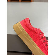 Dior And Stone Island B33 Sneaker Red And Brown - 3