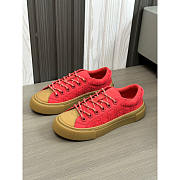 Dior And Stone Island B33 Sneaker Red And Brown - 2