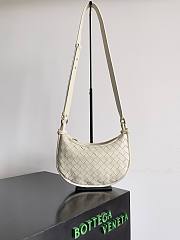 Bottega Veneta Gemelli Messenger White Bag 26x15x8cm - 1