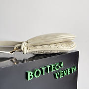 Bottega Veneta Gemelli Messenger White Bag 26x15x8cm - 5