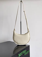 Bottega Veneta Gemelli Messenger White Bag 26x15x8cm - 4