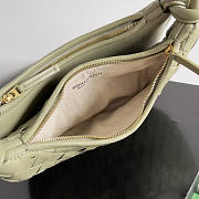 Bottega Veneta Gemelli Messenger Green Bag 26x15x8cm - 4
