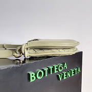 Bottega Veneta Gemelli Messenger Green Bag 26x15x8cm - 6