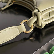 Bottega Veneta Gemelli Messenger Green Bag 26x15x8cm - 5