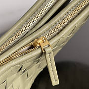Bottega Veneta Gemelli Messenger Green Bag 26x15x8cm - 3