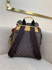 Louis Vuitton LV Montsouris Backpack Monogram Dust 40x32x19cm - 5