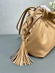 Prada Nappa Leather Shoulder Bag Caramel 24x25x11cm - 3