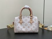 Louis Vuitton LV Speedy White Bag 18.0x12.5x11cm - 4