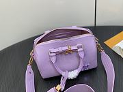 Louis Vuitton LV Speedy Purple Bag 18.0x12.5x11cm - 6