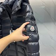 Moncler Black Moka Jacket Long - 6