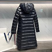 Moncler Black Moka Jacket Long - 4