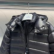 Moncler Black Moka Jacket Long - 5