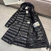 Moncler Black Moka Jacket Long - 2