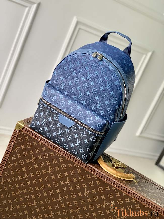 Louis Vuitton LV Backpack Discovery Blue 38x29x20cm - 1