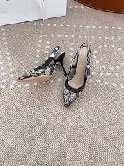 Dior Jadior Slingback Pump Transparent Mesh 10cm - 5