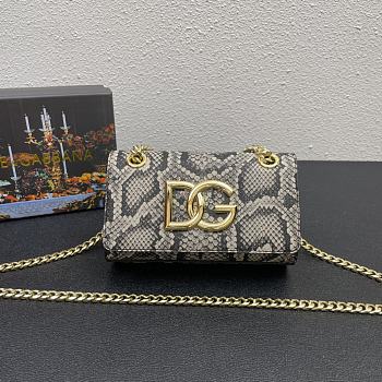 Dolce & Gabbana Shoulder Bag Snake 21x13x3.5cm