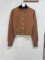 Chanel Brown Cardigan - 1